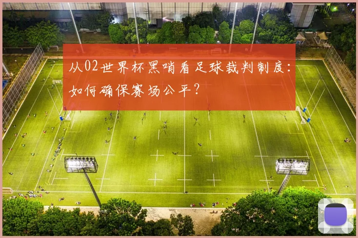 从02世界杯黑哨看足球裁判制度：如何确保赛场公平？