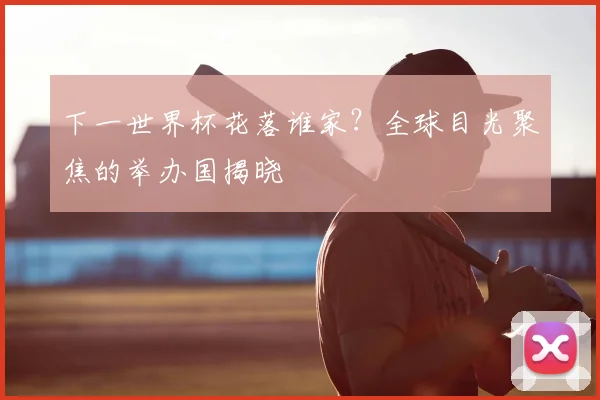 下一世界杯花落谁家？全球目光聚焦的举办国揭晓